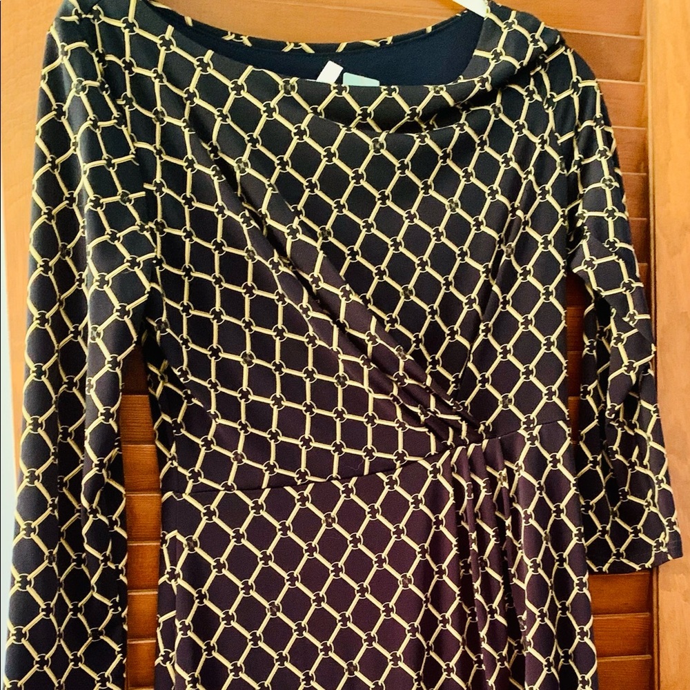 Stitch Fix draped dress.